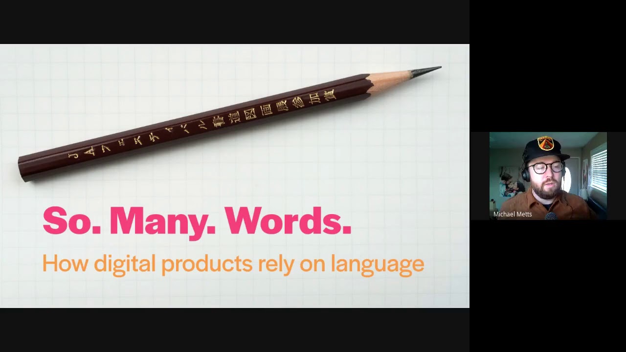 UX Content Strategy Montreal talk cover